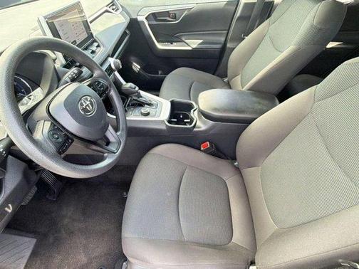 Midnight Black Metallic 2025 Toyota RAV4 Hybrid LE