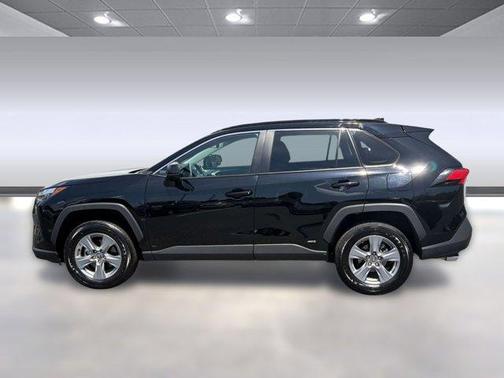 Midnight Black Metallic 2025 Toyota RAV4 Hybrid LE