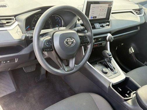 Midnight Black Metallic 2025 Toyota RAV4 Hybrid LE