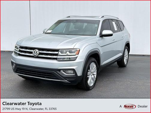Reflex Silver Metallic 2019 Volkswagen Atlas 3.6L SEL