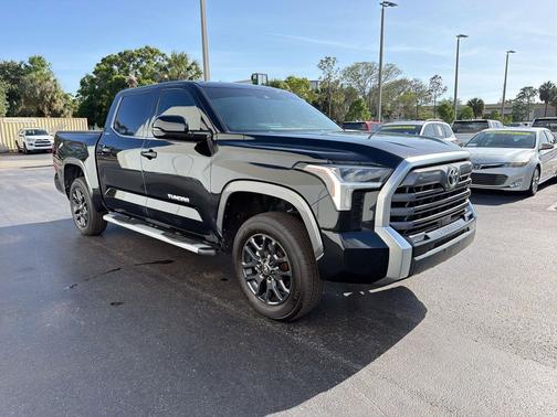 Midnight Black Metallic 2022 Toyota Tundra Limited