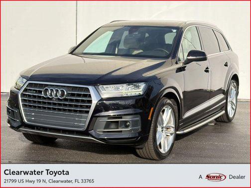 Black 2018 Audi Q7 3.0T Prestige
