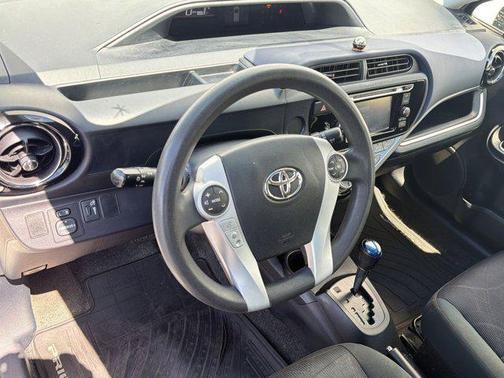 Super White 2015 Toyota Prius c Two