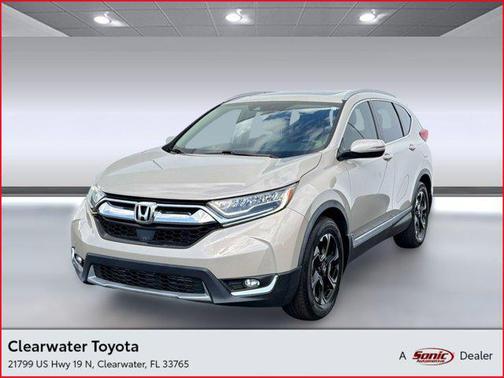 Gray 2019 Honda CR-V Touring