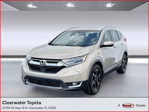 Gray 2019 Honda CR-V Touring