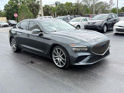Black Forest Green 2022 Genesis G70 2.0T RWD