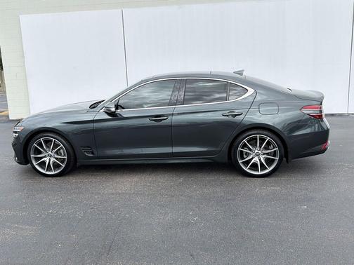 Black Forest Green 2022 Genesis G70 2.0T RWD