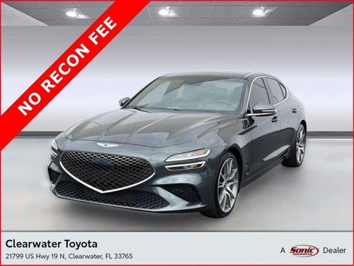 Black Forest Green 2022 Genesis G70 2.0T RWD