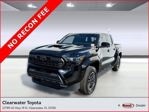 Black 2024 Toyota Tacoma TRD Sport