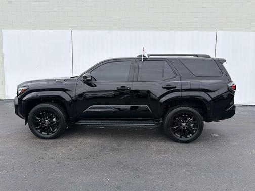 Black 2025 Toyota 4Runner Hybrid Platinum