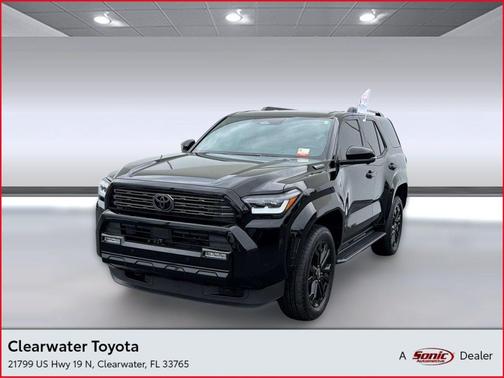 Black 2025 Toyota 4Runner Hybrid Platinum