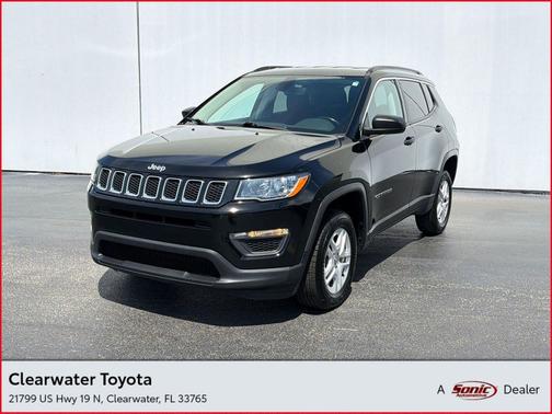 Diamond Black Crystal Pearlcoat 2021 Jeep Compass Sport