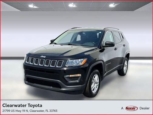 Diamond Black Crystal Pearlcoat 2021 Jeep Compass Sport