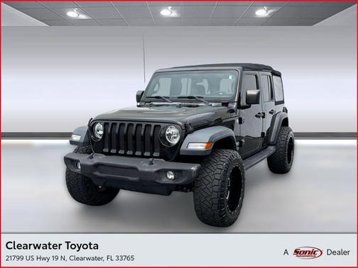 Black Clearcoat 2018 Jeep Wrangler Unlimited Sport
