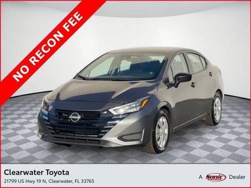Gun Metallic 2025 Nissan Versa 1.6 S