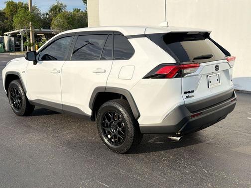 White 2022 Toyota RAV4 LE
