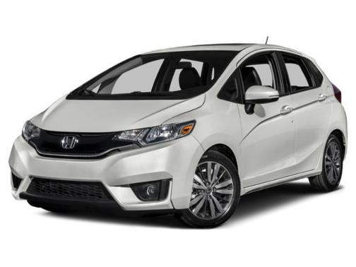 Alabaster Silver Metallic 2015 Honda Fit EX-L
