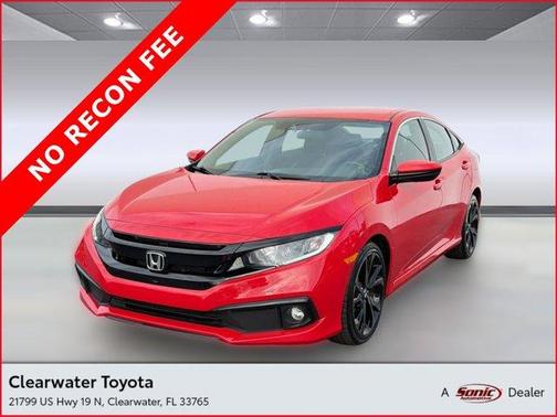 Rallye Red 2021 Honda Civic Sport