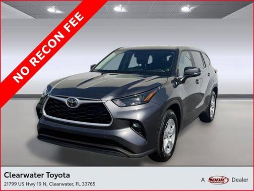 Blueprint 2025 Toyota Highlander LE