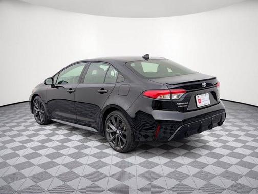Midnight Black Metallic 2024 Toyota Corolla Hybrid SE
