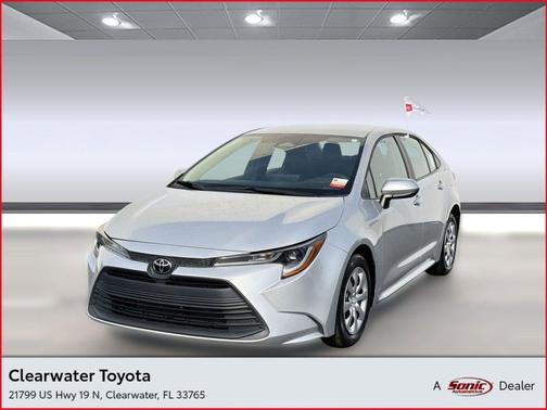 Classic Silver Metallic 2023 Toyota Corolla LE
