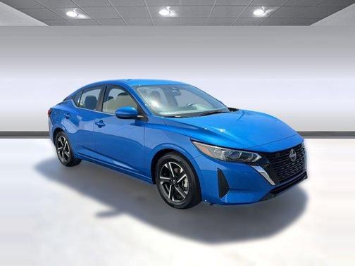 Electric Blue Metallic 2025 Nissan Sentra SV