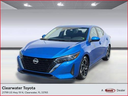 Electric Blue Metallic 2025 Nissan Sentra SV