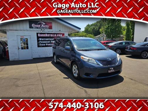 Blue 2015 Toyota Sienna LE