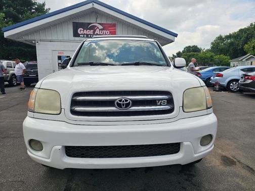 White 2003 Toyota Sequoia Limited