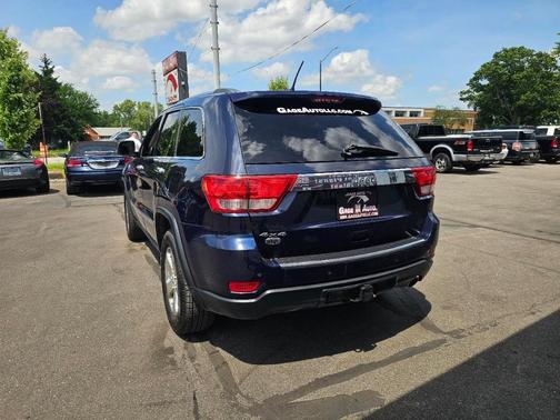 Blue 2013 Jeep Grand Cherokee Overland