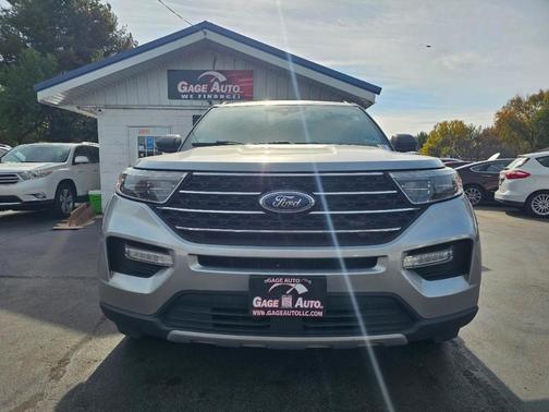 Silver 2020 Ford Explorer XLT