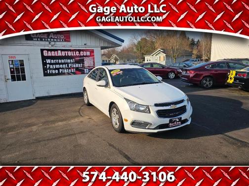 White 2016 Chevrolet Cruze Limited 1LT
