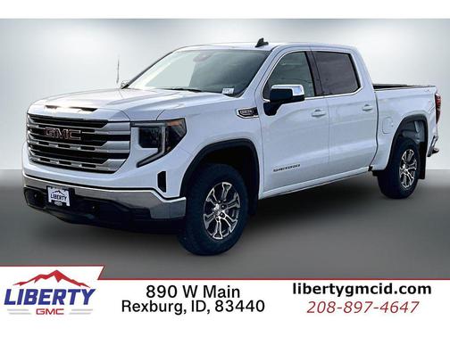 Summit White 2026 GMC Sierra 1500 SLE