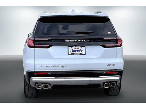 Glacier White Tricoat 2026 GMC Acadia Denali