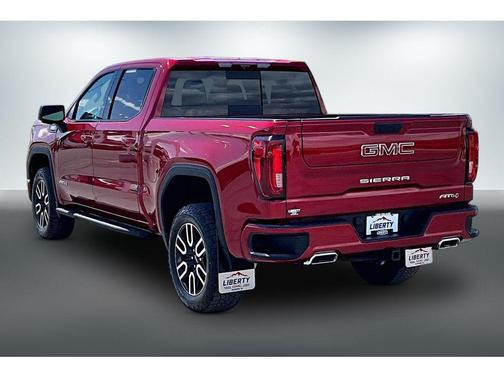 Volcanic Red Tintcoat 2025 GMC Sierra 1500 AT4