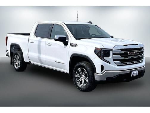Summit White 2026 GMC Sierra 1500 SLE