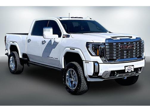 White Frost Tricoat 2024 GMC Sierra 2500 Denali