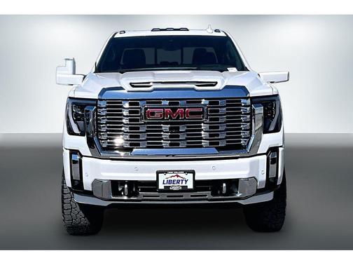 White Frost Tricoat 2024 GMC Sierra 2500 Denali
