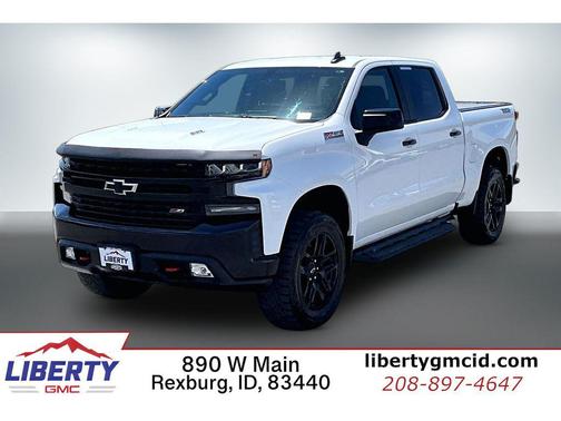 Summit White 2021 Chevrolet Silverado 1500 LT Trail Boss