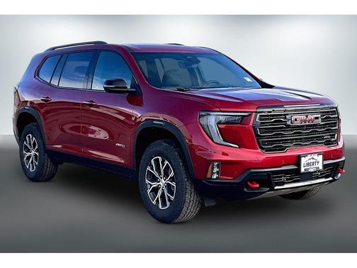 Volcanic Red Tintcoat 2026 GMC Acadia AT4 AWD