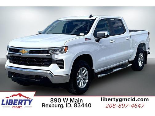 Summit White 2024 Chevrolet Silverado 1500 LT