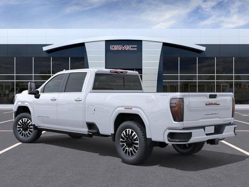 Glacier White Tricoat 2026 GMC Sierra 3500 Denali