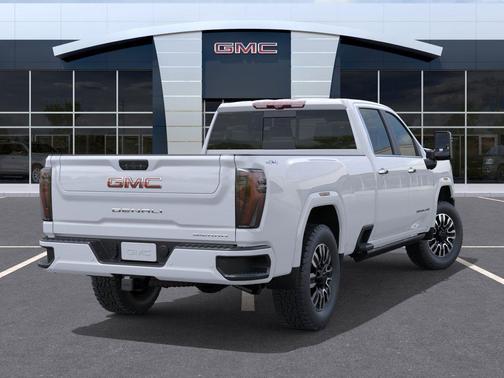 Glacier White Tricoat 2026 GMC Sierra 3500 Denali