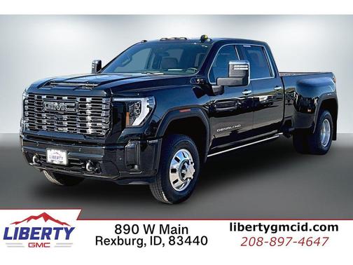 Onyx Black 2025 GMC Sierra 3500 Denali