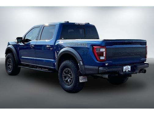 Atlas Blue Metallic 2022 Ford F-150 Raptor