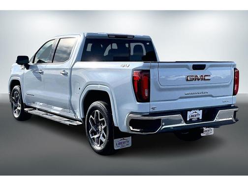 Glacier White Tricoat 2026 GMC Sierra 1500 SLT