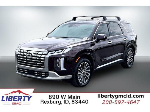 Sierra Burgundy 2024 Hyundai PALISADE Calligraphy