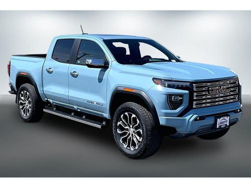 Glacier Metallic 2026 GMC Canyon Denali