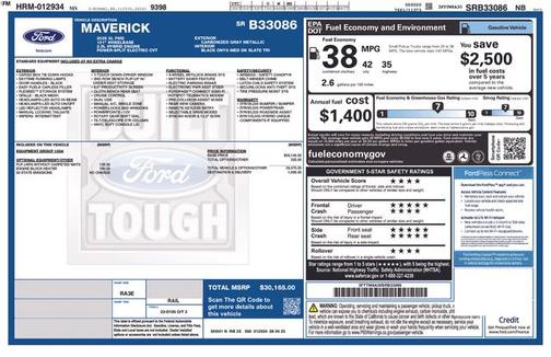 CARBONIZED GRAY METALLIC 2025 Ford Maverick XL