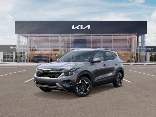 Steel Gray 2026 Kia Seltos EX